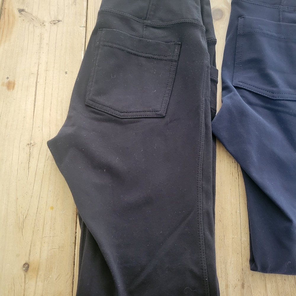 Athleta Moto Leggings with back pockets